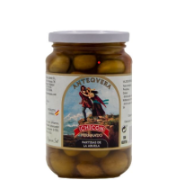 Оливки зеленые с косточкой АСЕЙТУНАС ПАРТИДА ДЕ ЛА АБУЭЛА 370г Испания фото