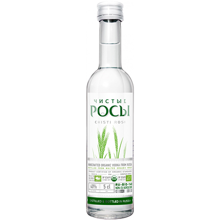 Водка Чистые Росы 40% 0,05л Россия фото