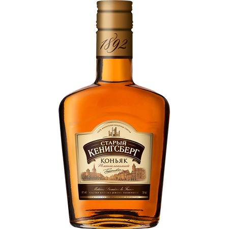 Коньяк Старый Кенигсберг 5* 40% 0,25л Россия фото