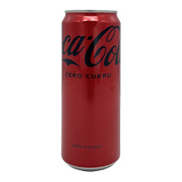 Напиток газ Кока-кола Зеро 0,33л ж/б фото