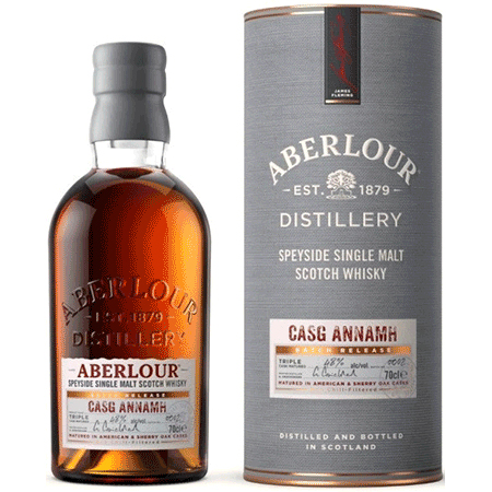 Виски Аберлауэр Касг Аннам 48% 0,7л туба Соединенное Королевство фото