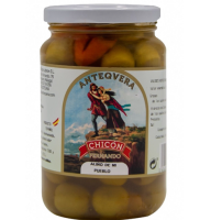 Оливки зеленые б/косточки АСЕЙТУНАС АЛИНЬО ДЕ МИ ПУЭБЛО 370г Испания фото