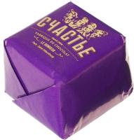 Конфета Пралине Счастье с черносливом грецкими орехами в горьком шоколаде 50г фото