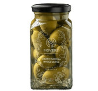 Оливки Гигант натуральные с/к BELLA DI CERIGNOLA Муверс 312 мл  фото