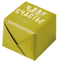 Конфета Пралине Счастье с кардамоном инжиром семенами чиа в молочном шоколаде 50г фото