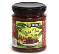 Паста из оливок Каламата DELPHI 190г ст/б фото