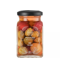 Оливки Микс с/к Муверс 260мл фото