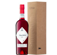 Вино ликёр Портвейн Черчилль'с Тони Порт 10 лет кр/сл 20% 0,75л ПУ Португалия фото