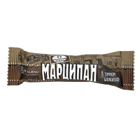 Батончик марципановый в темном шоколаде Шаакен 50г фото