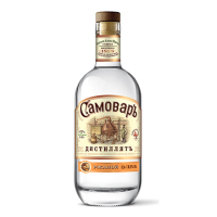 Напиток спирт Самовар Ржаной 38,5% 0,5л Россия фото
