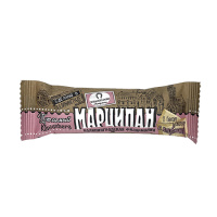 Батончик марципановый в белом шоколаде с клубникой Шаакен 50г фото