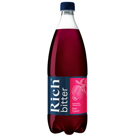 Напиток газ Рич Гранат 1л ПЭТ фото