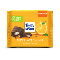 Ш/д Риттер спорт Яркий апельсин тёмный с помадной начинкой 100г фото