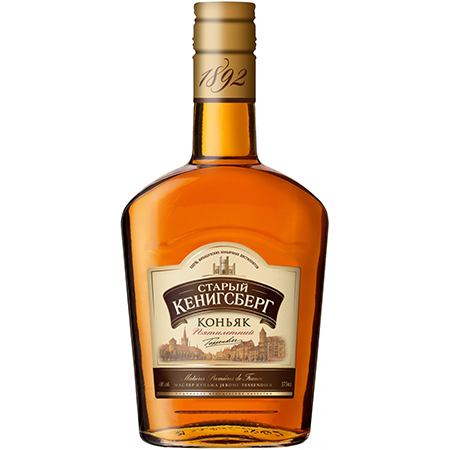 Коньяк Старый Кенигсберг 5* 40% 0,375л Россия фото