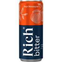 Напиток газ Рич Мандарин 0,33л ж/б фото
