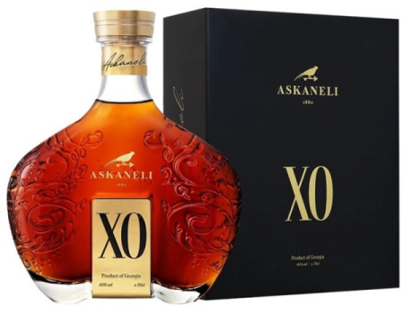 Коньяк АСКАНЕЛИ XO 10 лет 40% 0,7л Грузия фото