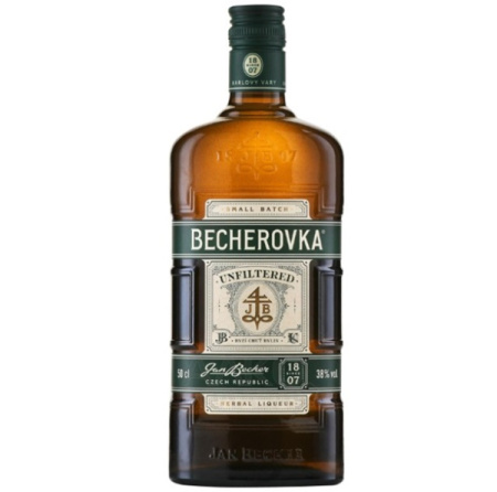 Ликер десертный Бехеровка н/ф 38% 0,5л Чехия фото