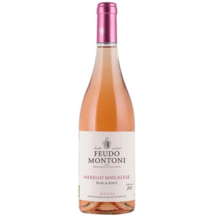 Вино Феудо Монтони Нерелло Маскалезе роз сух 12% 0,75л Италия  фото