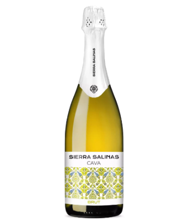 Вино игр Кава Сьерра Салинас бел/брют 11,5% 0,75л Испания фото