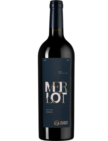 Вино Усадьба Маркотх Мерло Резерв кр/сух 14% 0,75л Россия фото