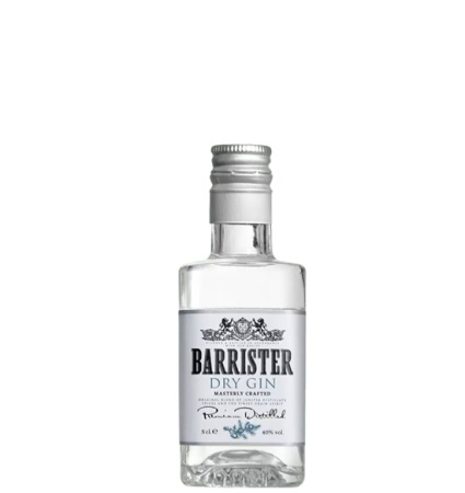 Джин Барристер Драй 40% 0,05л Россия  фото